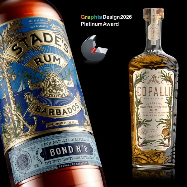 Photo of the Graphis Platinum award