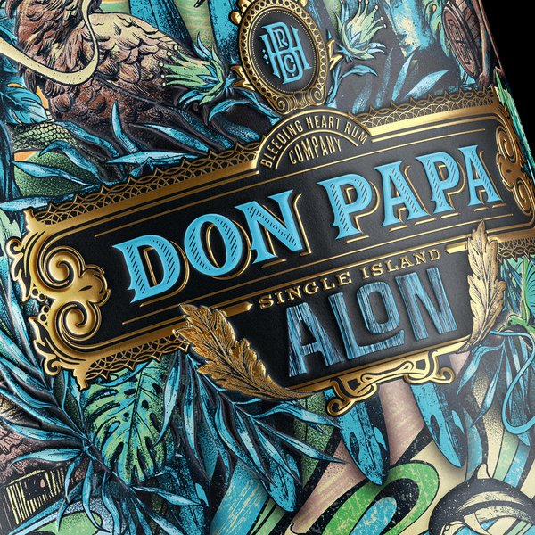 Don Papa Alon packaging